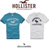 Camisetas Hollister fio 30.1