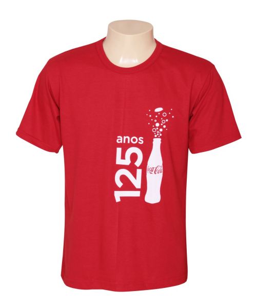 Camisetas Coca-Cola fio 30.1
